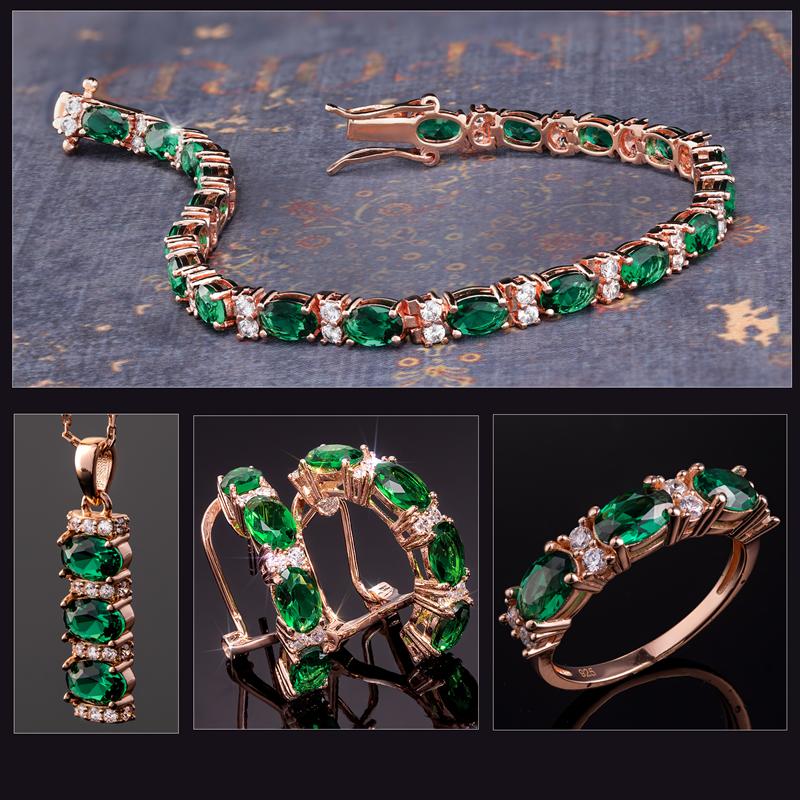 Stress-Free Glamour Collection (Emerald Green)